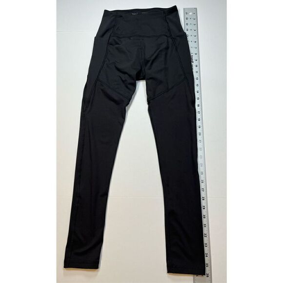 Thinx High Waisted Black Period Leggings w Pockets Moderate Absorbency Size XS - Picture 4 of 13